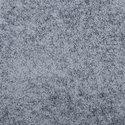 Vloerkleed Shaggy Hoogpolig Modern 140X200 Cm Blauw
