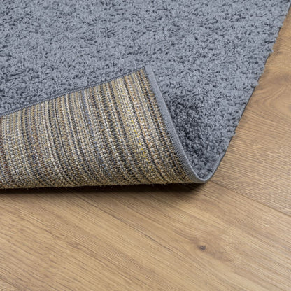 Vloerkleed Shaggy Hoogpolig Modern 200X280 Cm Blauw