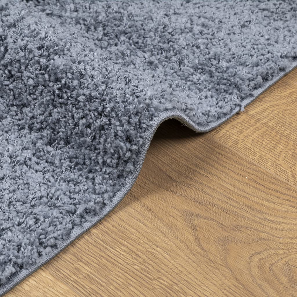 Vloerkleed Shaggy Hoogpolig Modern 200X280 Cm Blauw