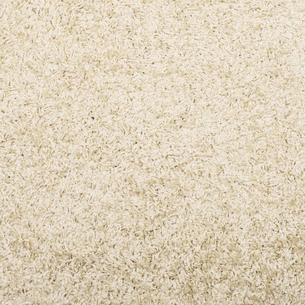 Vloerkleed Shaggy Hoogpolig Modern 120X170 Cm Goudkleurig