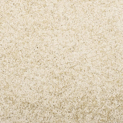 Vloerkleed Shaggy Hoogpolig Modern 120X170 Cm Goudkleurig