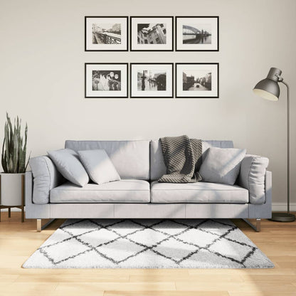 10-Delige Loungeset Met Kussens Poly Rattan Beige Blauw