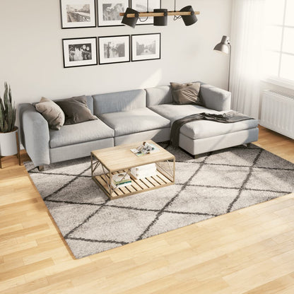 10-Delige Loungeset Met Kussens Poly Rattan Beige Blauw
