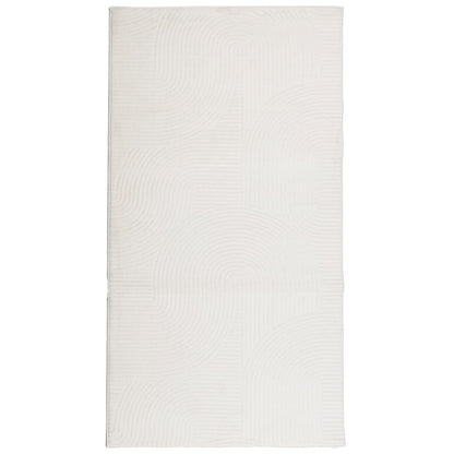 Vloerkleed Iza Laagpolig Scandinavisch 80X150 Cm Crèmekleurig