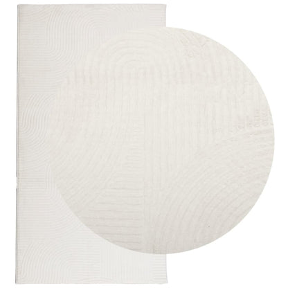 Vloerkleed Iza Laagpolig Scandinavisch 80X150 Cm Crèmekleurig