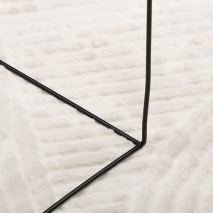 Vloerkleed Iza Laagpolig Scandinavisch 80X150 Cm Crèmekleurig