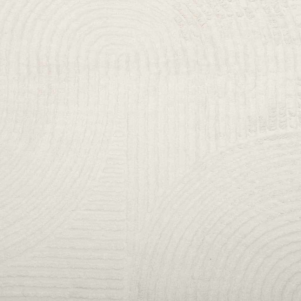 Vloerkleed Iza Laagpolig Scandinavisch 80X150 Cm Crèmekleurig