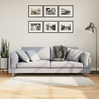 Vloerkleed Iza Laagpolig Scandinavisch 80X150 Cm Crèmekleurig
