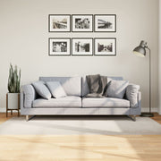 Vloerkleed 100x200 cm laagpolig crèmekleurig