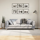 Vloerkleed laagpolig Scandinavisch 160x230 cm crème