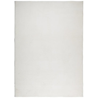 Vloerkleed Iza Laagpolig Scandinavisch Kleurig 200 x 280 cm Crème