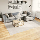 Vloerkleed laagpolig Scandinavisch 200x280 cm crème