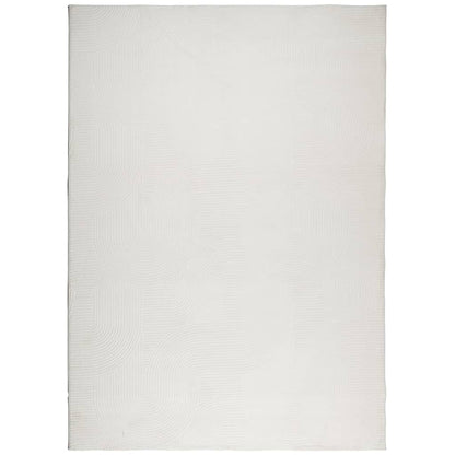 Vloerkleed Iza Laagpolig Scandinavisch Kleurig 240 x 340 cm Crème