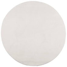 Vloerkleed Iza Laagpolig Scandinavisch Ø 160 Cm Kleurig ? 160 cm Crème