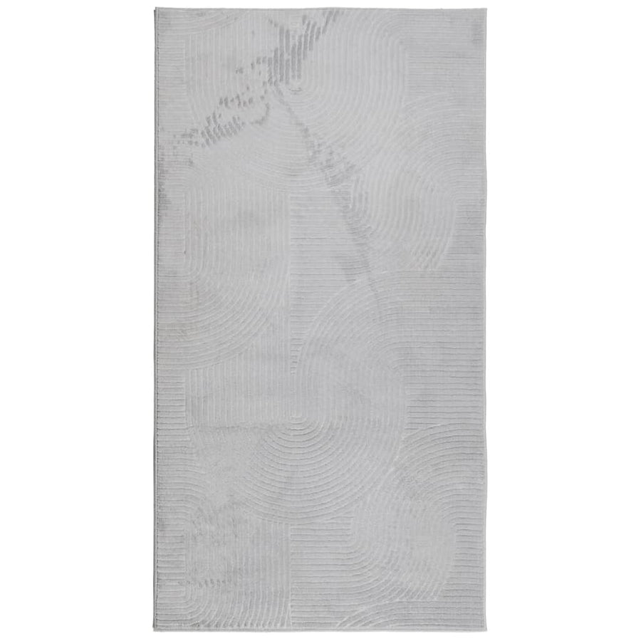 Vloerkleed Iza Laagpolig Scandinavisch 80X150 Cm Grijs