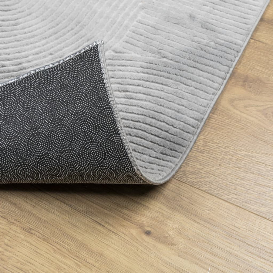 Vloerkleed Iza Laagpolig Scandinavisch 120X170 Cm Grijs