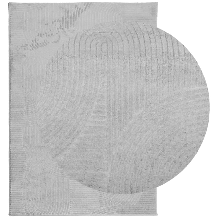 Vloerkleed Iza Laagpolig Scandinavisch 160X230 Cm Grijs