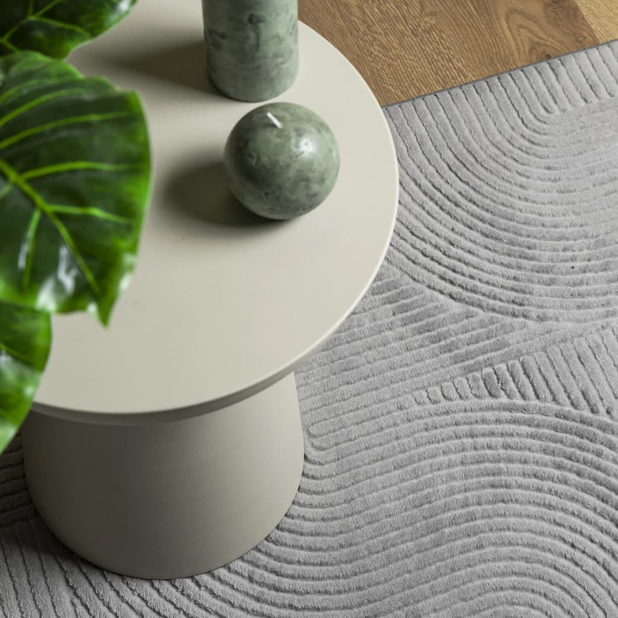 Vloerkleed Iza Laagpolig Scandinavisch 160X230 Cm Grijs