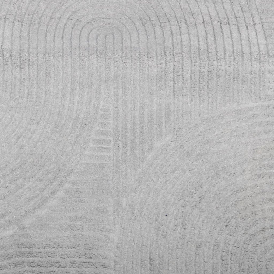 Vloerkleed Iza Laagpolig Scandinavisch 200 x 280 cm Grijs