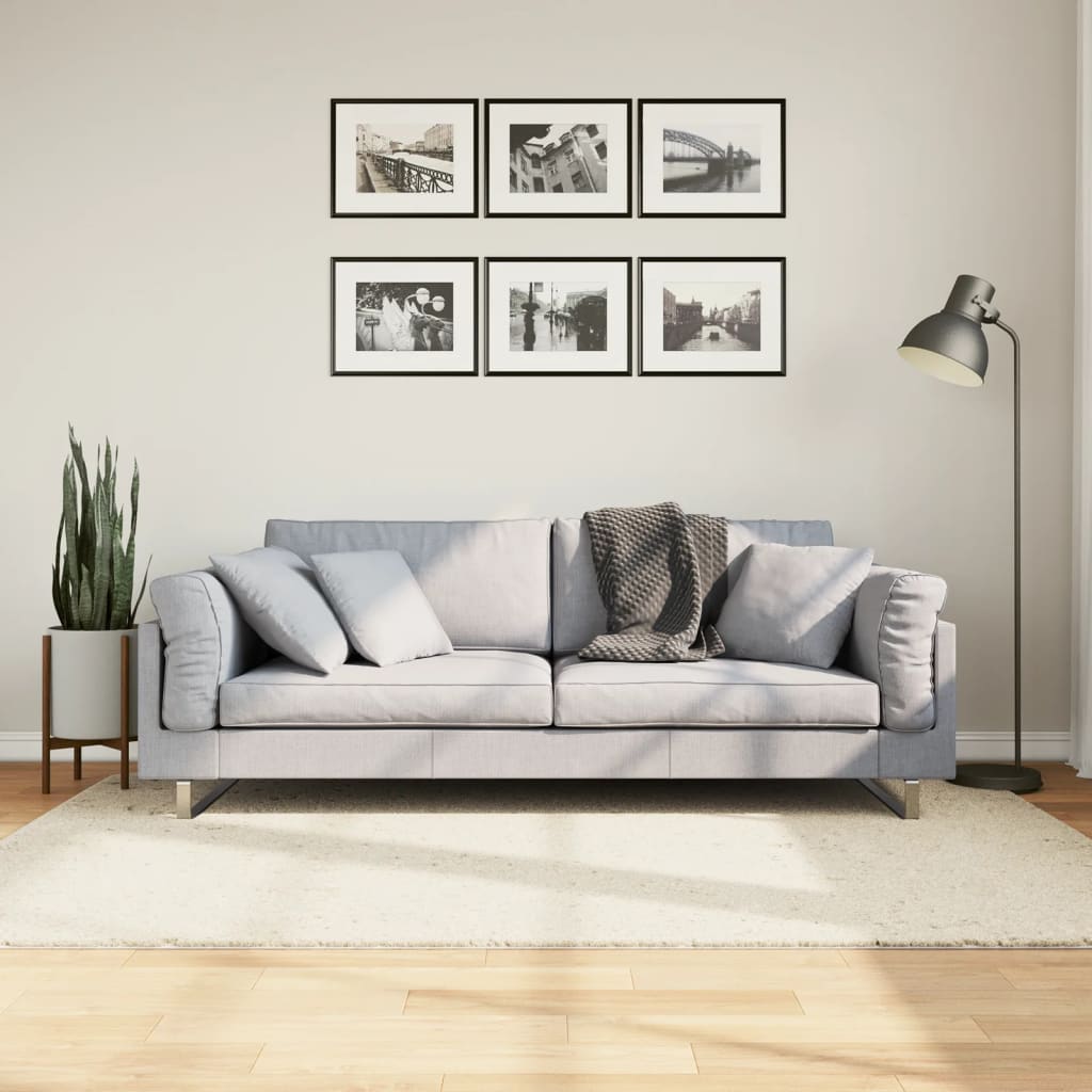 Vloerkleed Oviedo Laagpolig 140X200 Cm Beige