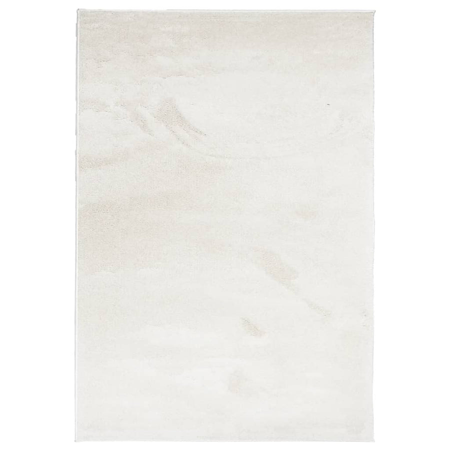 Vloerkleed Oviedo Laagpolig Beige 160 x 230 cm