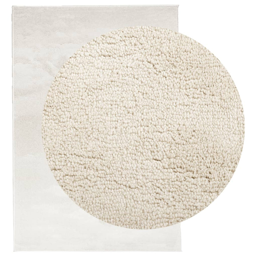 Vloerkleed Oviedo Laagpolig Beige 160 x 230 cm