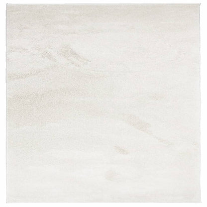 Vloerkleed Oviedo Laagpolig Beige 200 x 200 cm