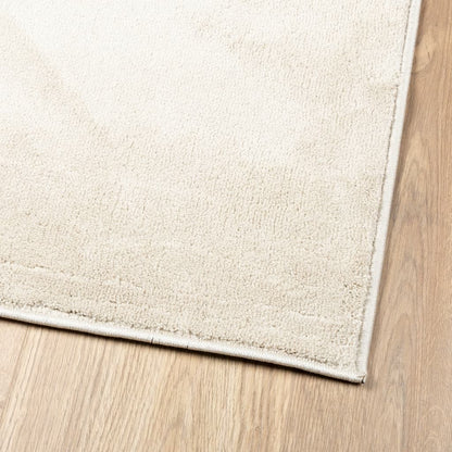 Vloerkleed Oviedo Laagpolig Beige 200 x 200 cm