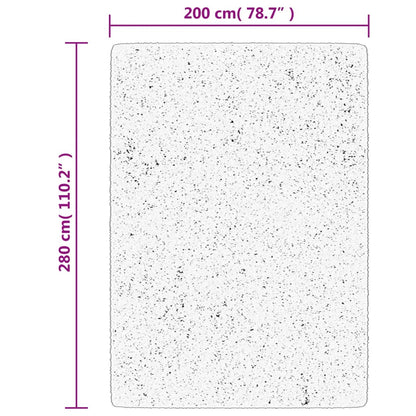 Vloerkleed Oviedo Laagpolig Beige 200 x 280 cm