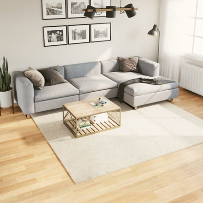 Vloerkleed Oviedo Laagpolig Beige 240 x 240 cm