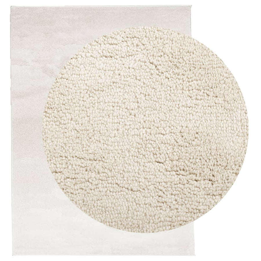 Vloerkleed Oviedo Laagpolig Beige 240 x 340 cm