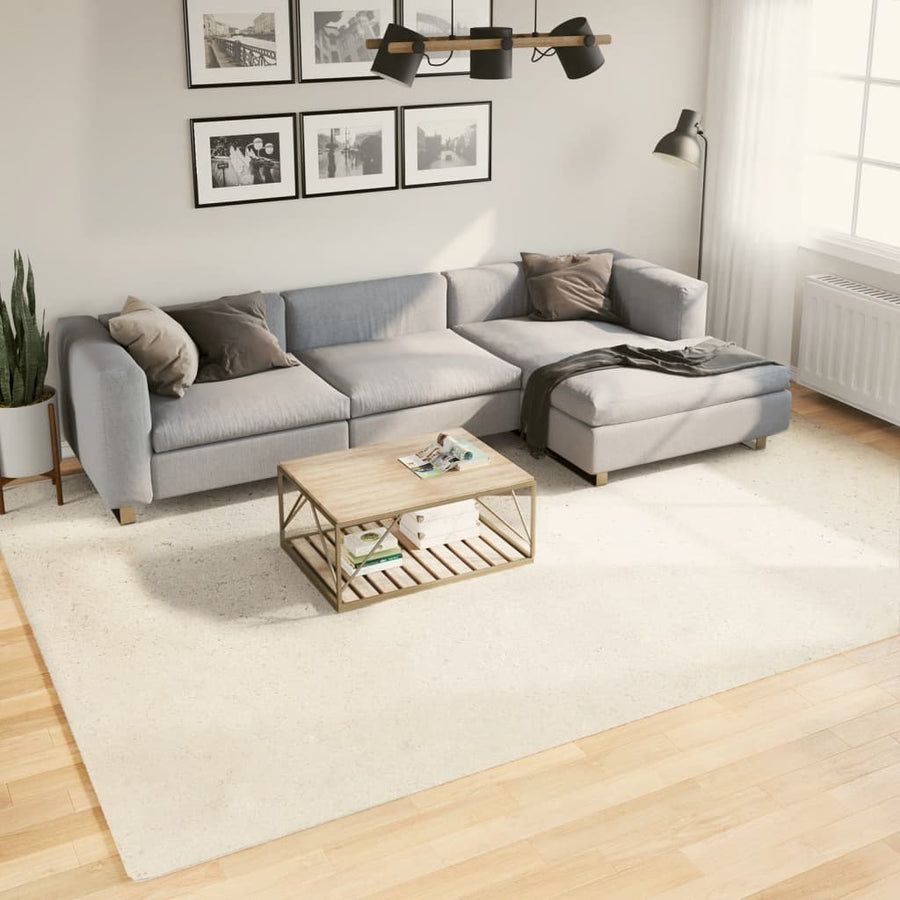 Vloerkleed Oviedo Laagpolig Beige 240 x 340 cm