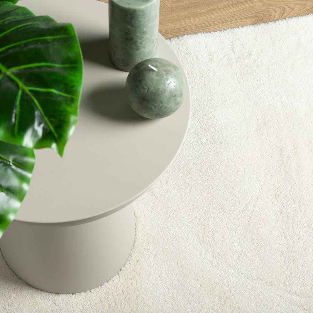 Vloerkleed Oviedo Laagpolig 60X110 Cm Crèmekleurig Donkerbruin