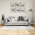 Rug OVIEDO low pile 120x120 cm cream