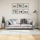OVIEDO low-pile rug 140x200 cm cream