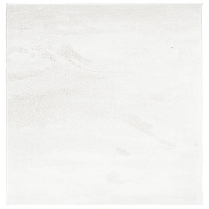 Vloerkleed Oviedo Laagpolig Kleurig Crème 200 x 200 cm