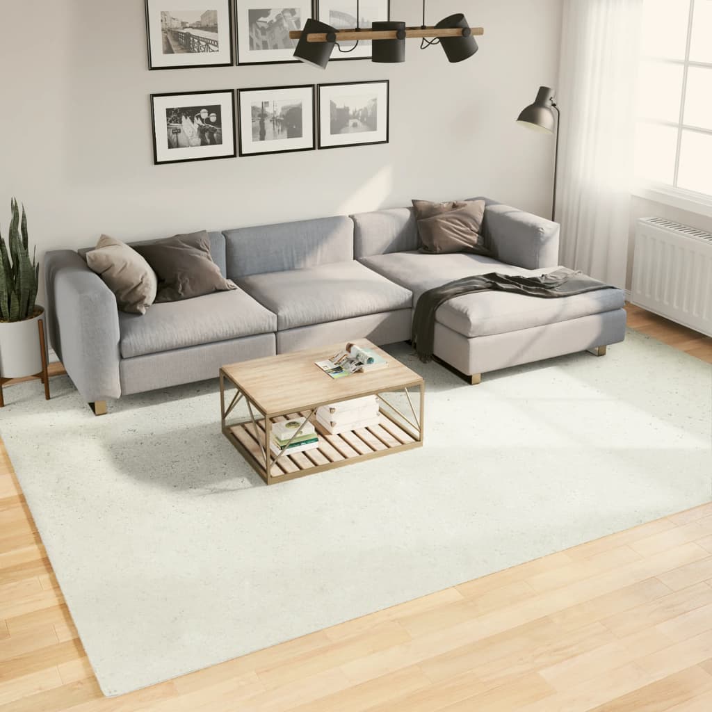 Vloerkleed Oviedo Laagpolig Kleurig Crème 240 x 340 cm