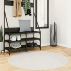 OVIEDO low pile rug Ø 120 cm cream