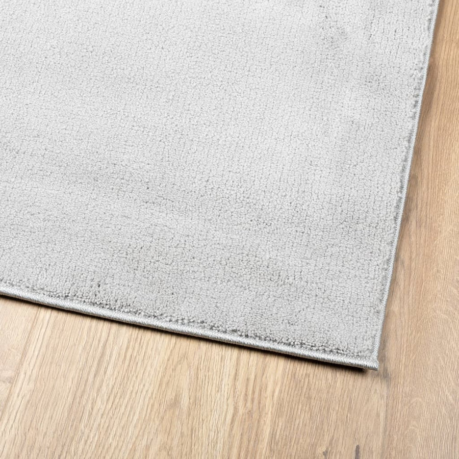Vloerkleed Oviedo Laagpolig 60X110 Cm Grijs