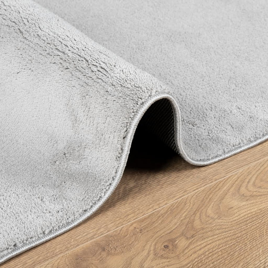 Vloerkleed Oviedo Laagpolig 60X110 Cm Grijs