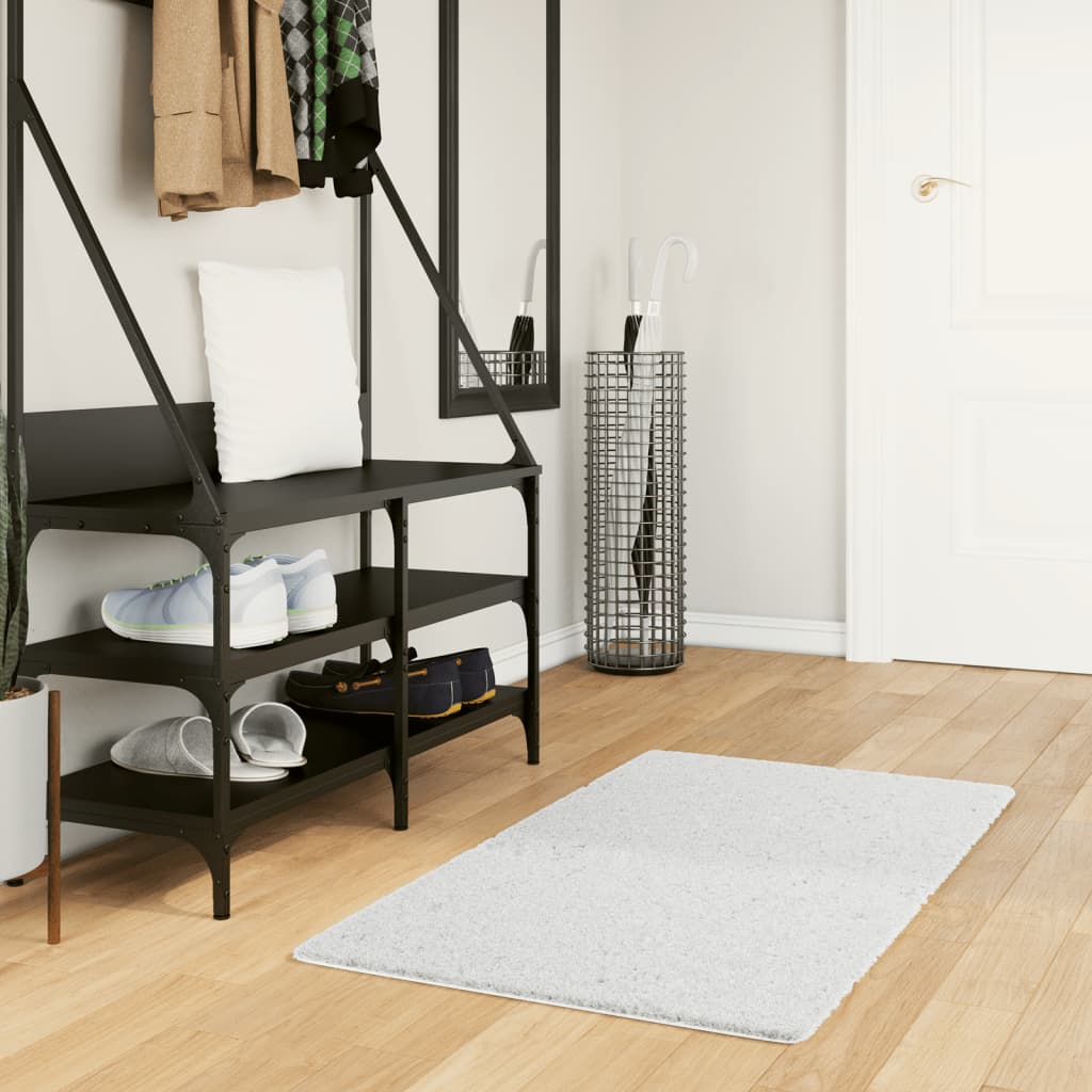 Vloerkleed Oviedo Laagpolig 60X110 Cm Grijs