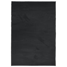 Vloerkleed Oviedo Laagpolig 140X200 Cm Zwart Donkerbruin