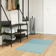 Vloerkleed 60x110 cm groen laagpolig polyester