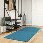 Vloerkleed OVIEDO laagpolig 80x200 cm turquoise