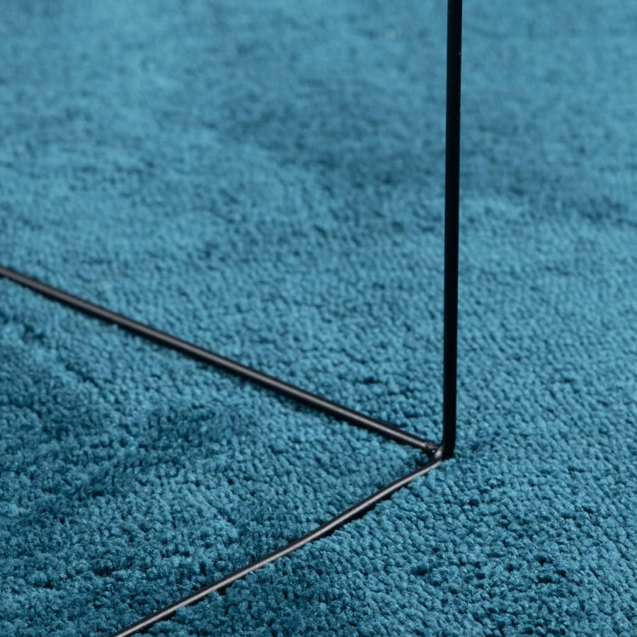 Vloerkleed Oviedo Laagpolig Turquoise 240 x 340 cm