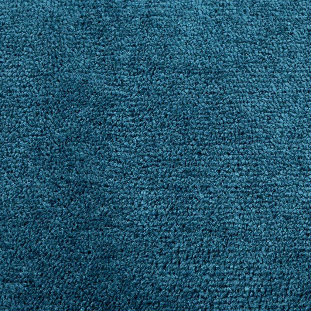 Vloerkleed Oviedo Laagpolig Turquoise 240 x 340 cm