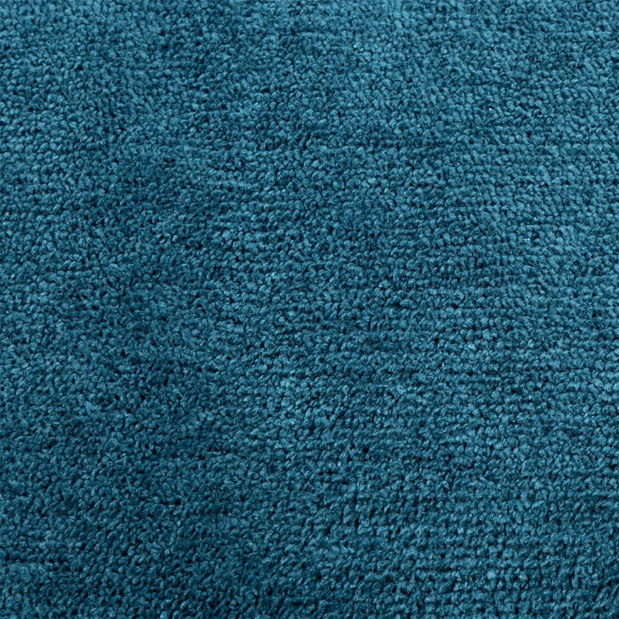 Vloerkleed Oviedo Laagpolig Turquoise Ø 160 cm