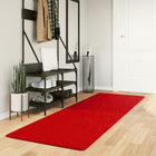 Vloerkleed OVIEDO laagpolig 80x250 cm rood