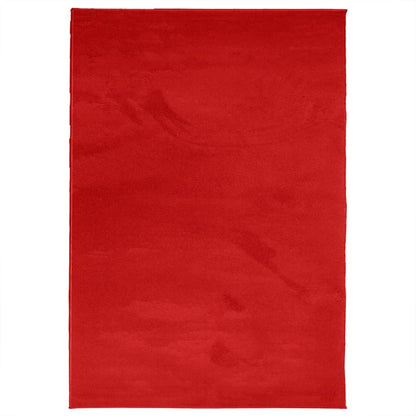 Vloerkleed OVIEDO laagpolig 160x230 cm rood