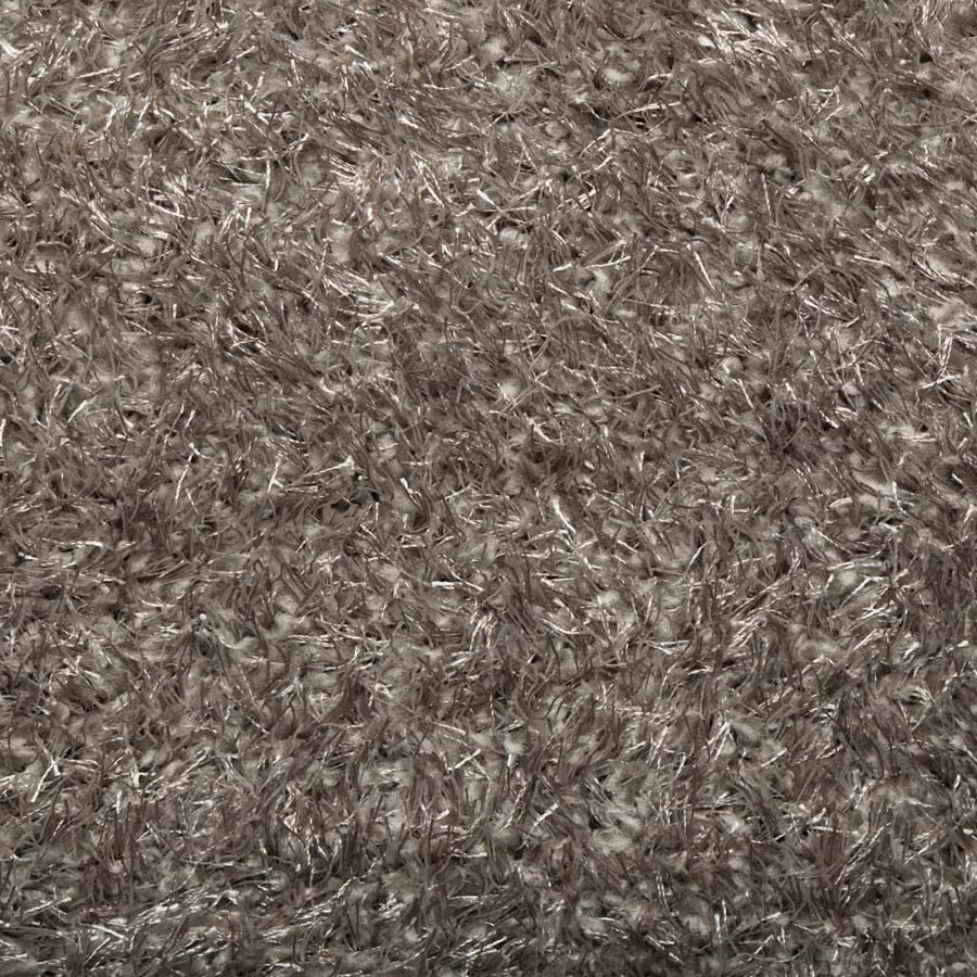 Vloerkleed Istan Hoogpolig Glanzend Grijs 80 x 150 cm
